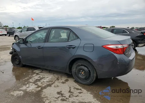 2015 Toyota Corolla L from USA, damaged, VIN 2T1BURHEXFC266982
